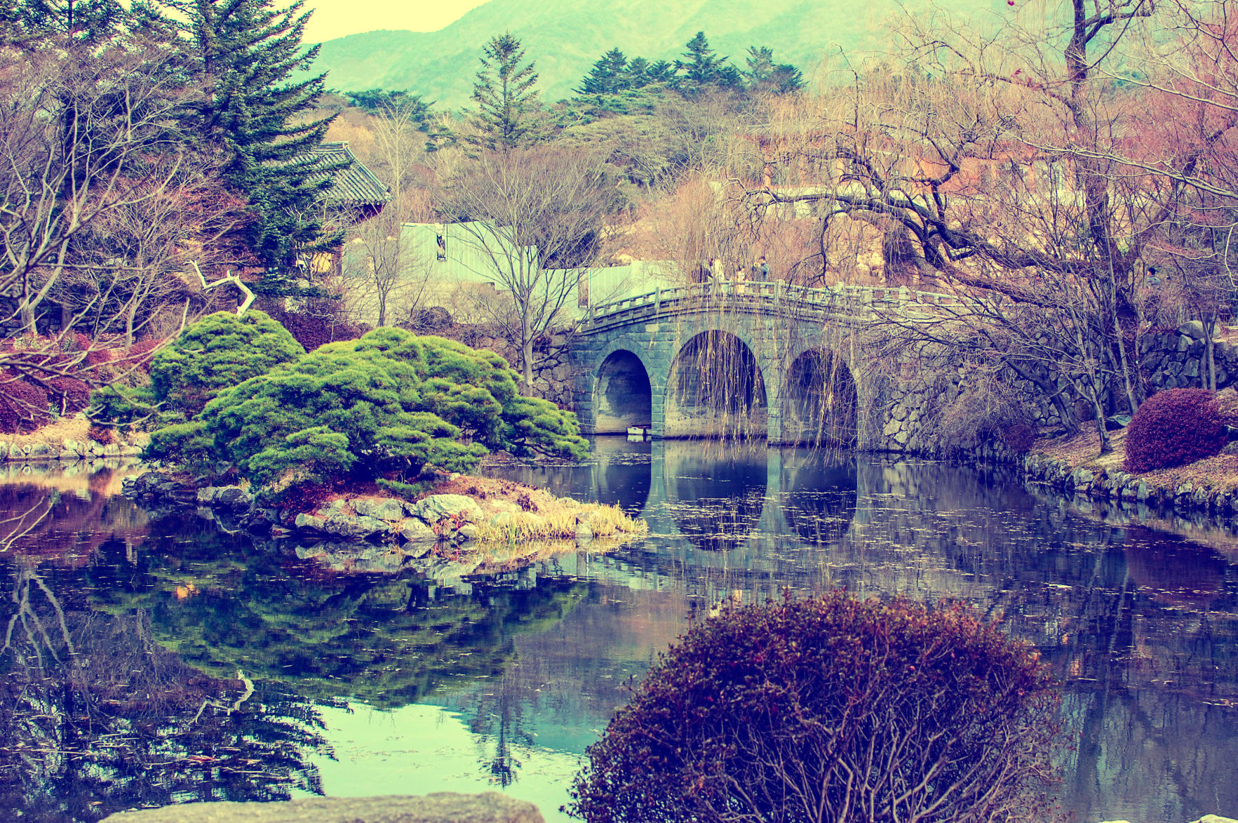 Bulguksa Temple, late autumn